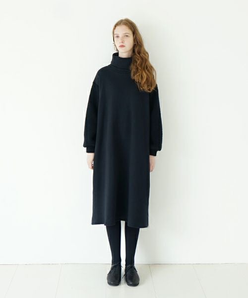 Mochi / home&miles.モチ / ホーム＆マイルズ.sweat one piece [black]