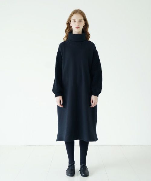 Mochi / home&miles.モチ / ホーム＆マイルズ.sweat one piece [black]