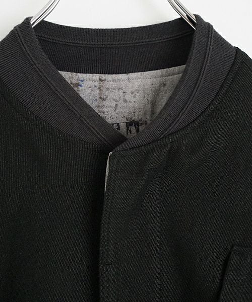  YANTOR / ヤントルReversible Linen Wool Blouson[Y255BL01/KHAKI BLACK]