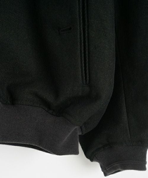  YANTOR / ヤントルReversible Linen Wool Blouson[Y255BL01/KHAKI BLACK]