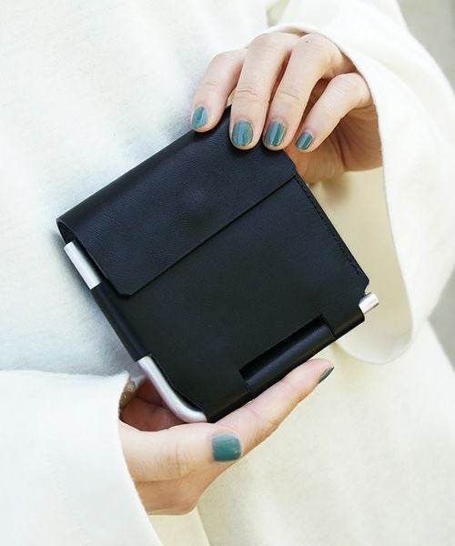 【美品】マクロマウロの財布☆☆ macromauro（マクロマウロ） 財布 「macromauro」SPLASH WALLET RBLACK
