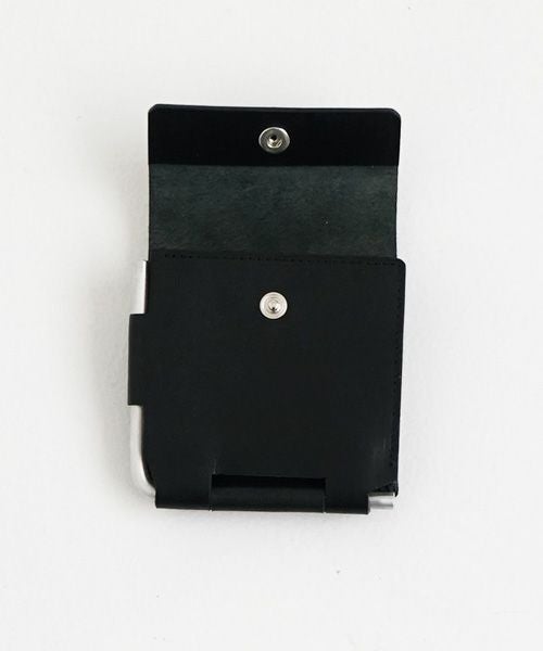 macromauro マクロマウロ.AL FOLDED WALLET [BLACK.]