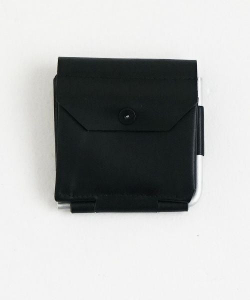 macromauro マクロマウロ.AL FOLDED WALLET [BLACK.]