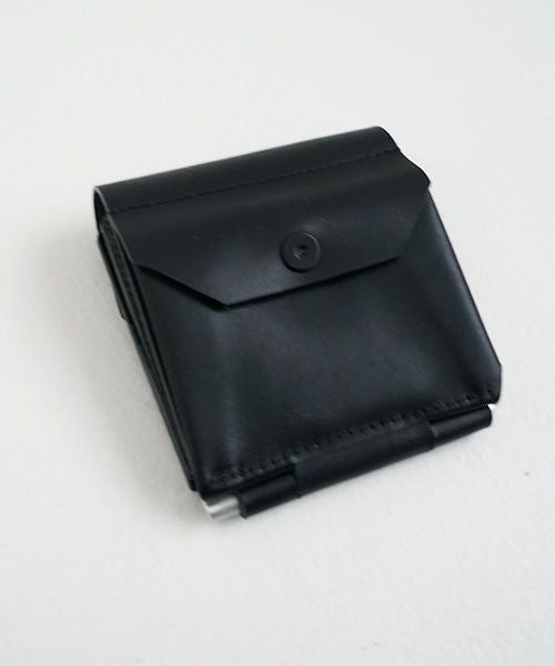 macromauro マクロマウロ AL FOLDED WALLET [BLACK.]
