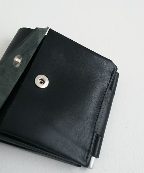 macromauro マクロマウロ.AL FOLDED WALLET [BLACK.]