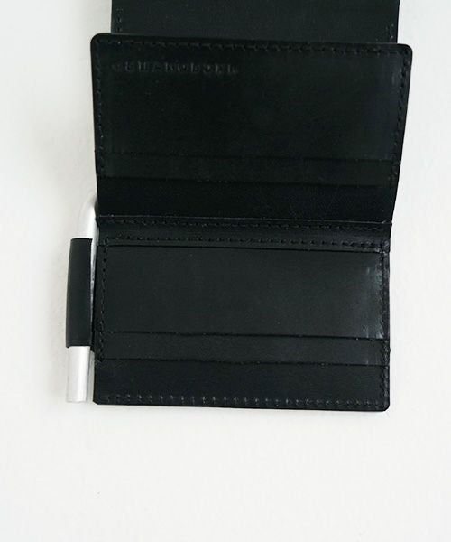 macromauro マクロマウロ AL FOLDED WALLET [BLACK.]