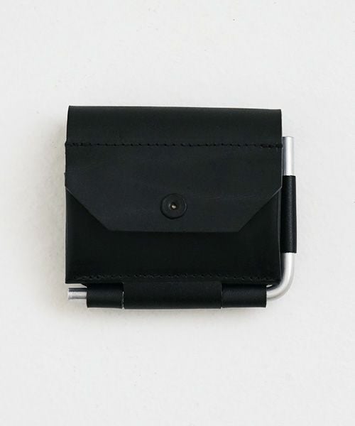 macromauro マクロマウロ AL FOLD WALLET [BLACK]