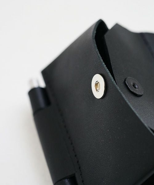 macromauro マクロマウロ.AL FOLD WALLET [BLACK]