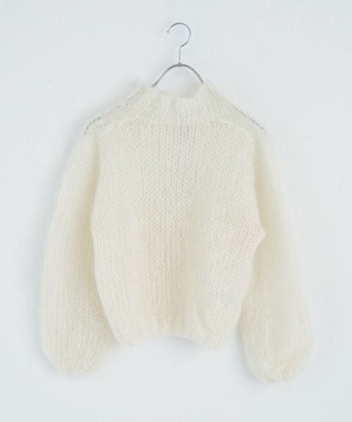 Maiami/マイアミ.Mohair New Pullover.[MMO23110/CREME]