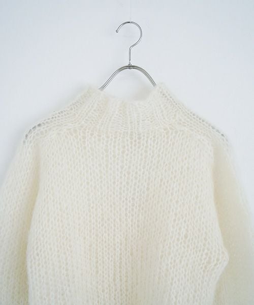 Maiami/マイアミ.Mohair New Pullover.[MMO23110/CREME]