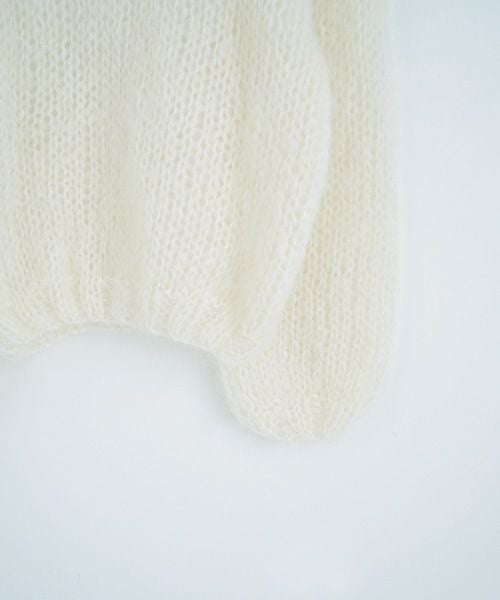 Maiami/マイアミ.Mohair New Pullover.[MMO23110/CREME]