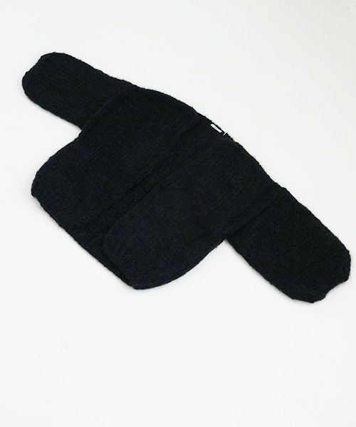 Maiami/マイアミ.Mohair Big Cardigan.[MMO23280/BLACK]
