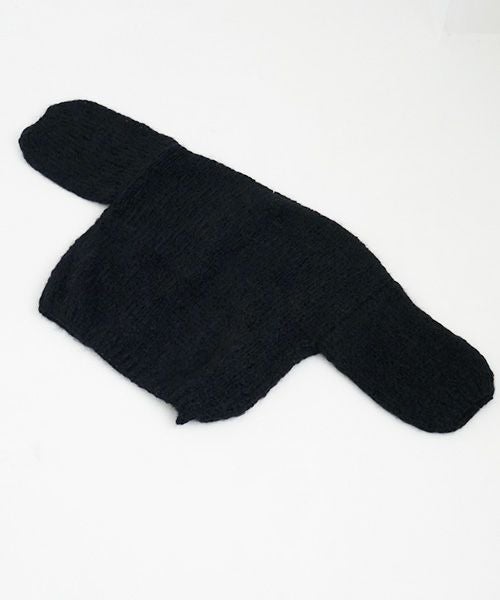 Maiami/マイアミ.Mohair Big Cardigan.[MMO23280/BLACK]