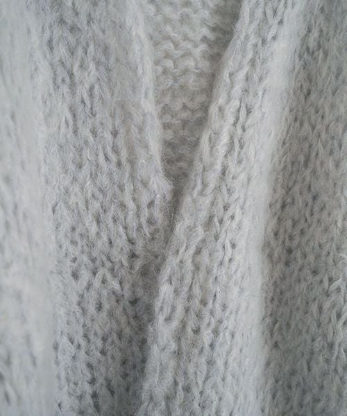 サードマガジン　マイアミ　モヘアガーディガン Maiami/マイアミ Mohair Big Cardigan [MMO23280/SMOKEY BLUE]