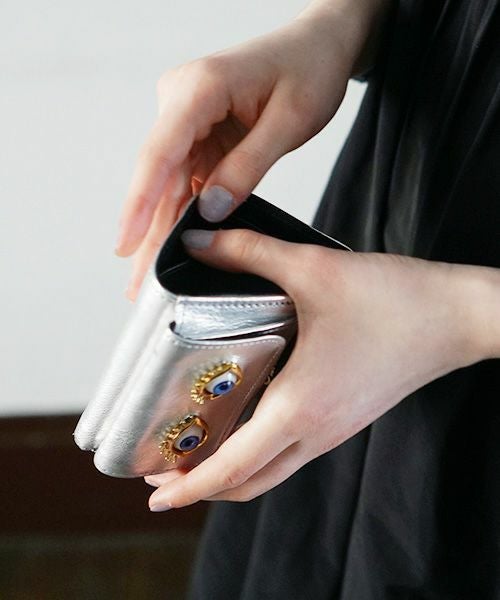 ahcahcum お花&お目目リング AHCAHCUM あちゃちゅむ お目目の財布 【silver】