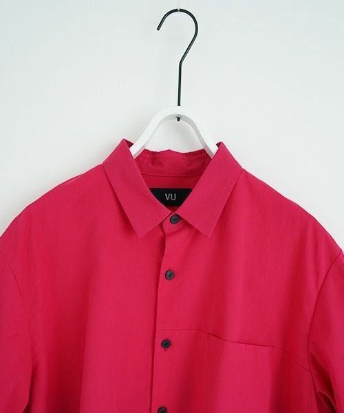 VUy.ヴウワイ.two slit half shirt vuy-s23-s01[PINK]:s_