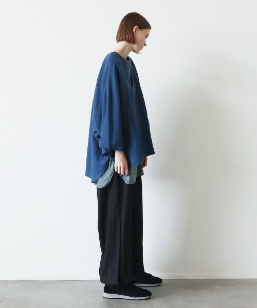VUy.ヴウワイ.pullover v shirt vuy-s23-s03[BLUE]:s_