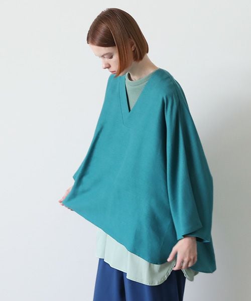 VUy.ヴウワイ.pullover v shirt vuy-s23-s03[GREEN]