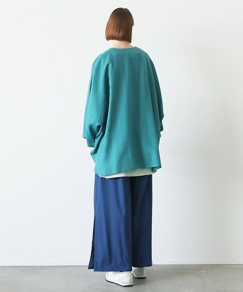 VUy.ヴウワイ.pullover v shirt vuy-s23-s03[GREEN]