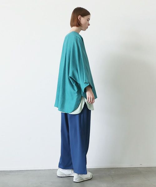 VUy.ヴウワイ.pullover v shirt vuy-s23-s03[GREEN]