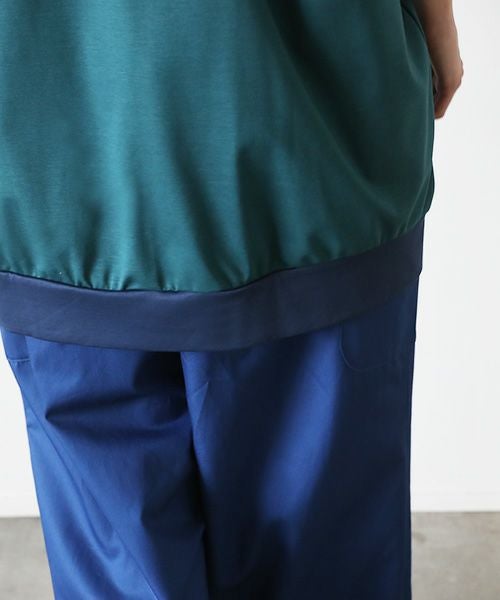 VUy.ヴウワイ.combination balloon knit vuy-s23-k01[GREEN BLUE]_