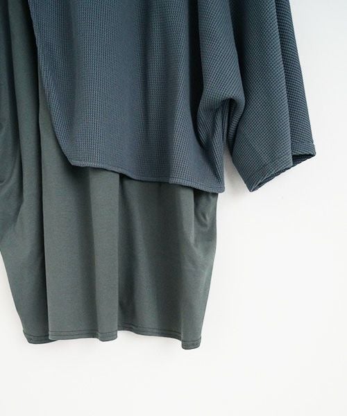 VUy.ヴウワイ.waffle combination knit vuy-s23-k03[BLUE]:s