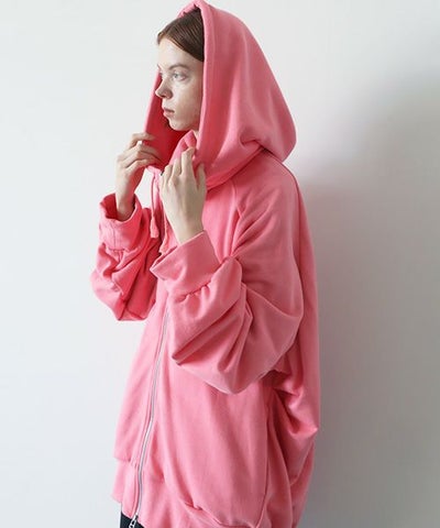 VUy.ヴウワイ.big hoody vuy-s23-k04[PINK]:s_