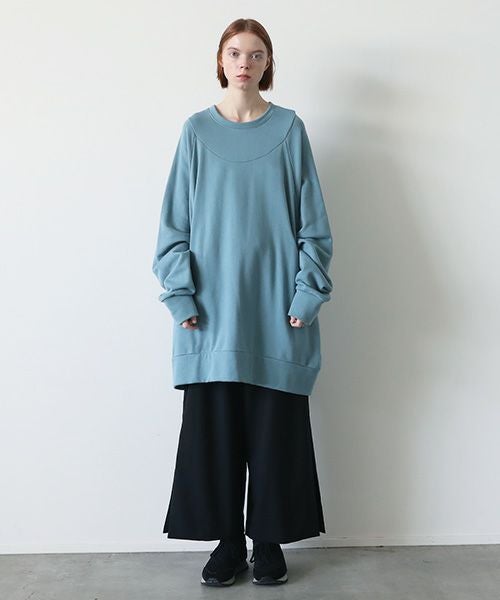 VUy.ヴウワイ.pullover sweat vuy-s23-k05[LIGHT BLUE]:s