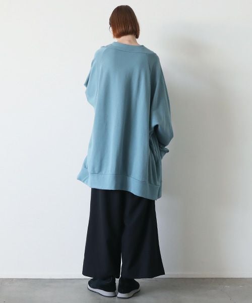 VUy.ヴウワイ.pullover sweat vuy-s23-k05[LIGHT BLUE]:s