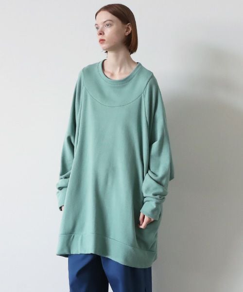 VUy.ヴウワイ.pullover sweat vuy-s23-k05[GREEN]:s_
