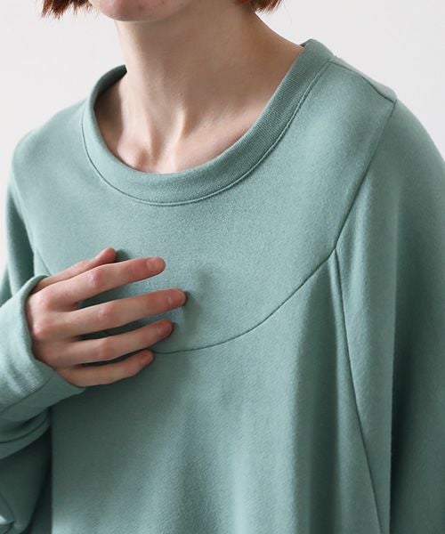 VUy.ヴウワイ.pullover sweat vuy-s23-k05[GREEN]:s_