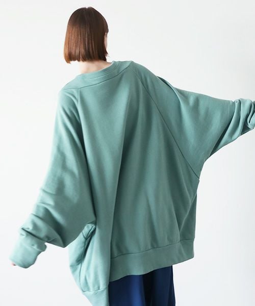 VUy.ヴウワイ.pullover sweat vuy-s23-k05[GREEN]:s_