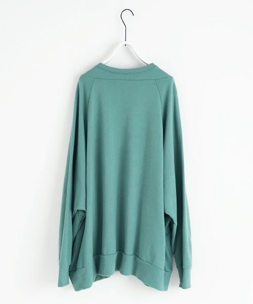 VUy.ヴウワイ.pullover sweat vuy-s23-k05[GREEN]:s_