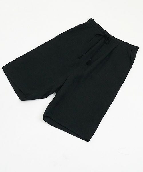 VUy.ヴウワイ.chord short pants vuy-s23-p03[BLACK]:s_