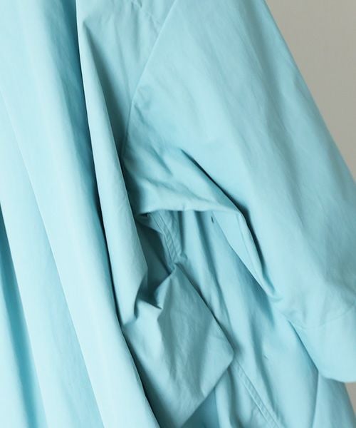 VUy.ヴウワイ.long coat vuy-s23-c01[TURQUOISE]:s_