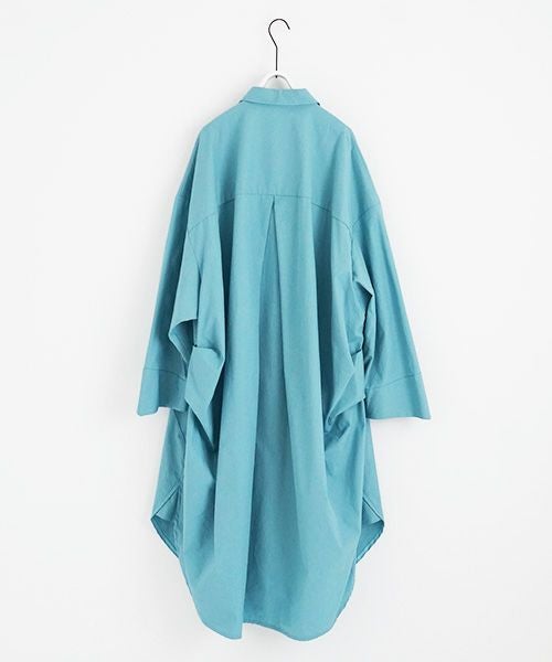 VUy.ヴウワイ.long coat vuy-s23-c01[TURQUOISE]:s_
