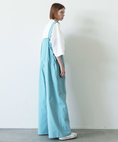VUy.ヴウワイ.overall vuy-s23-o01[TURQUOISE]