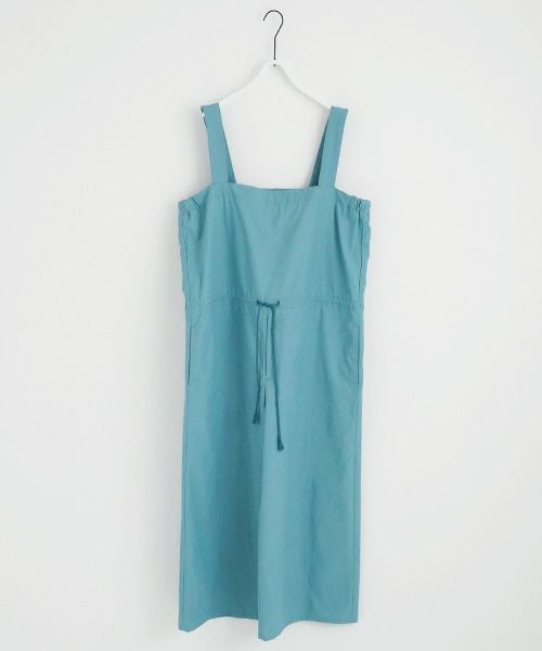 VUy.ヴウワイ.overall vuy-s23-o01[TURQUOISE]