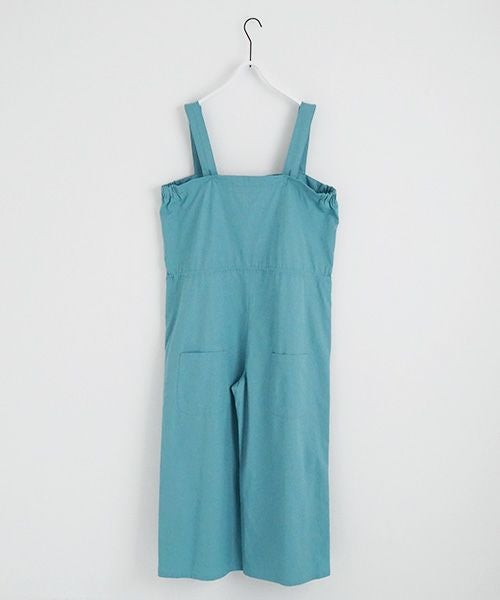 VUy.ヴウワイ.overall vuy-s23-o01[TURQUOISE]