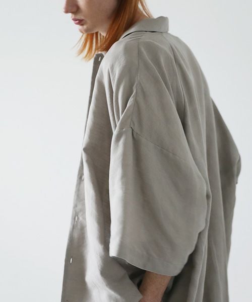 VU.ヴウ.zigzag ballon shirt vu-s23-s01[GREIGE]_