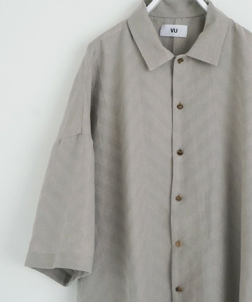 VU.ヴウ.zigzag ballon shirt vu-s23-s01[GREIGE]_