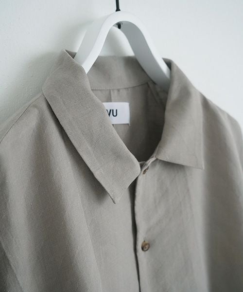 VU.ヴウ.zigzag ballon shirt vu-s23-s01[GREIGE]_