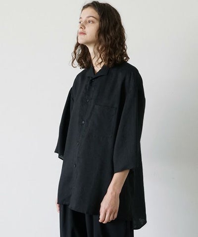 VU.ヴウ.open color shirt vu-s23-s02[BLACK]_