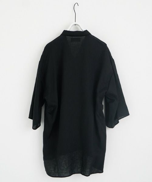 VU.ヴウ.open color shirt vu-s23-s02[BLACK]_