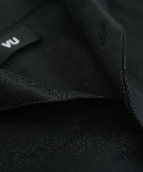VU.ヴウ.open color shirt vu-s23-s02[BLACK]_