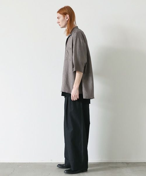 VU.ヴウ.open color shirt vu-s23-s02[GREIGE]_