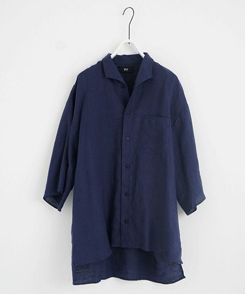 VU.ヴウ.open color shirt vu-s23-s02[BLUE]_