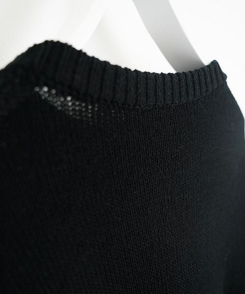 VU.ヴウ.knit pullover vu-s23-k06[BLACK]_