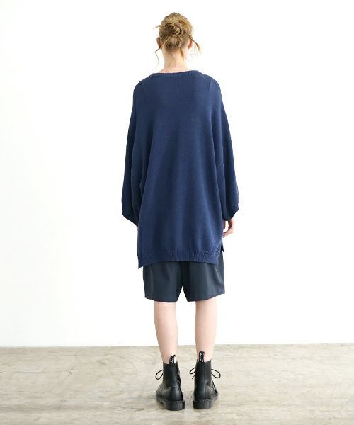 VU.ヴウ.knit pullover vu-s23-k06[DARK BLUE]_