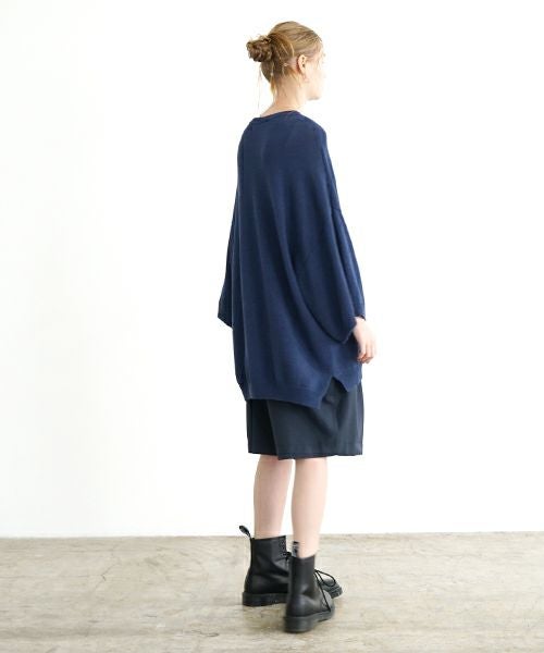 VU.ヴウ.knit pullover vu-s23-k06[DARK BLUE]_